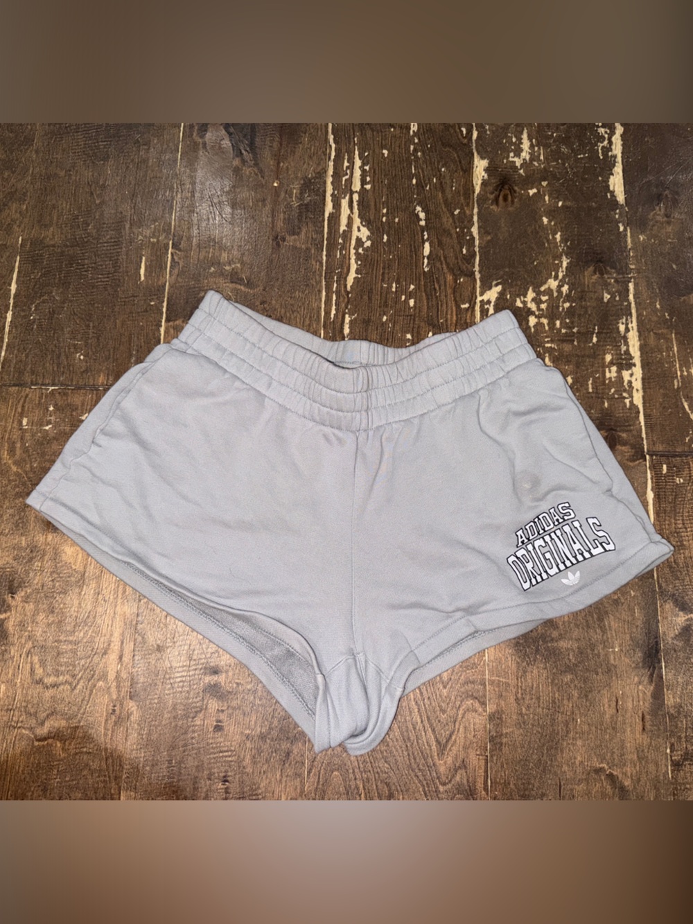 Gray Adidas Sweat Shorts